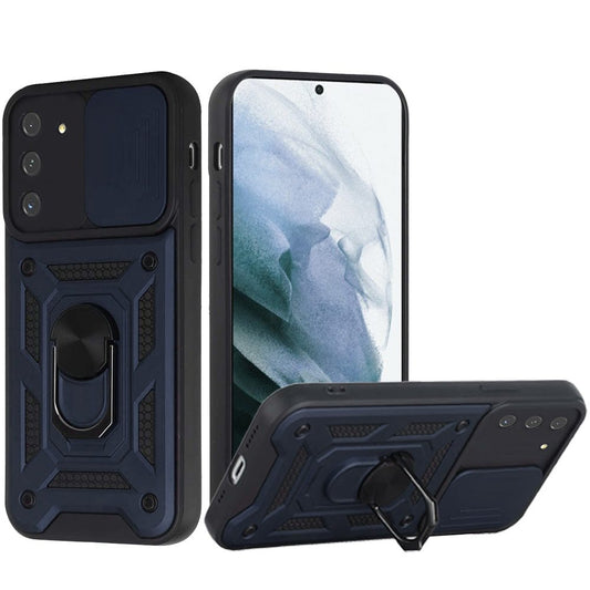 GSA Push Camera Cover Ring For Samsung Galaxy S21 Ultra Blue