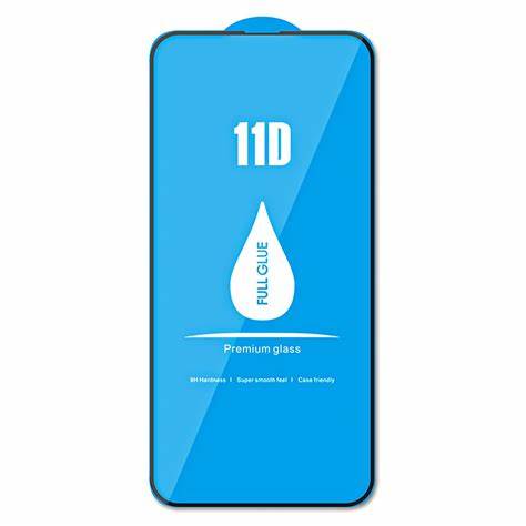 GSA Tempered Glass 11D For iPhone 14 Pro MAX (6.7") Black Border