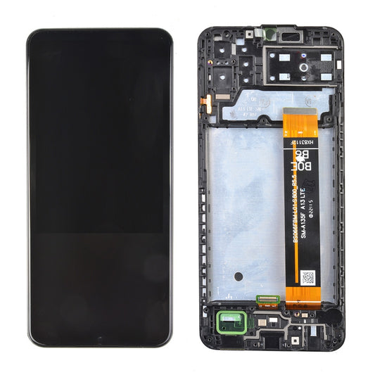 GSA LCD Touch Screen for Samsung Galaxy A13 (2022), A135 - Black Frame