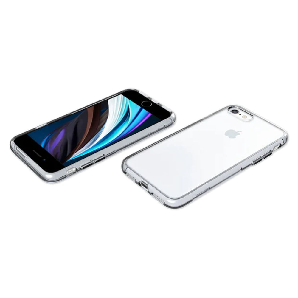 QMADIX C-SERIES LITE PROTECTIVE COVER FOR IPHONE SE, IPHONE 8, IPHONE 7 - Clear