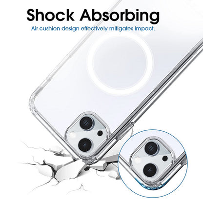 GSA Hybrid MagSafe Ultra Clear Case for Apple iPhone 15 Clear