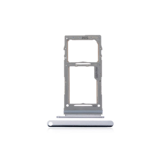 GSA Sim Card Tray For Samsung Galaxy Note10 N970 Aura Glow Silver