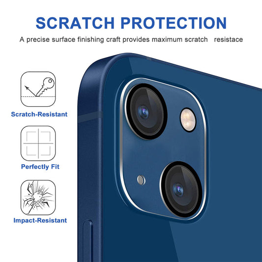 GSA  Anti-Glare Protective Precise Lens Shield For iPhone 15, 15+, 14+