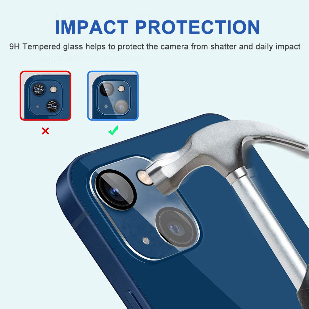GSA  Anti-Glare Protective Precise Lens Shield For iPhone 15, 15+, 14+