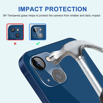 GSA  Anti-Glare Protective Precise Lens Shield For iPhone 15, 15+, 14+
