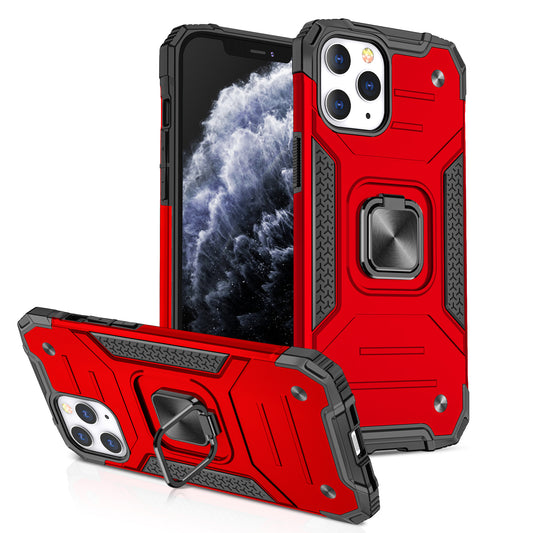 GSA Robust Magnetic Kickstand Case For iPhone 14 Pro Max 6.7"- Red