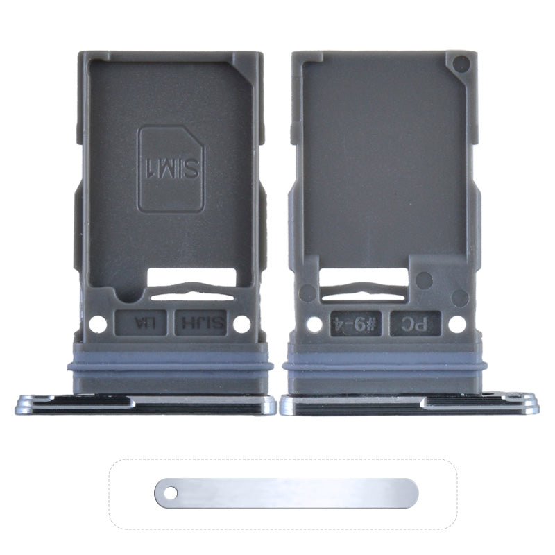 GSA Sim Card Tray for Samsung Galaxy S23 Ultra (Single SIM) Silver