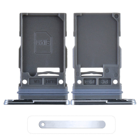 GSA Sim Card Tray for Samsung Galaxy S23 Ultra (Single SIM) Silver