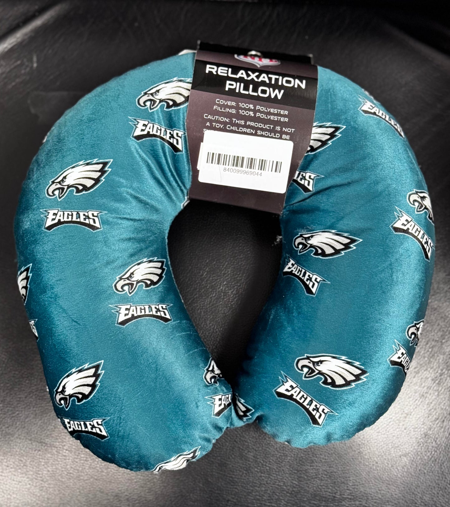 Pegasus NFL Licensed Philadelphia Eagles Travel Head & Neck Relaxation Pillow