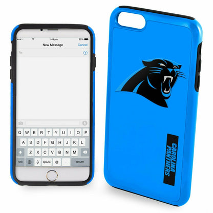FOCO NFL Carolina Panthers Dual Hybrid Impact Case for the iPhone 6 Plus/6s Plus
