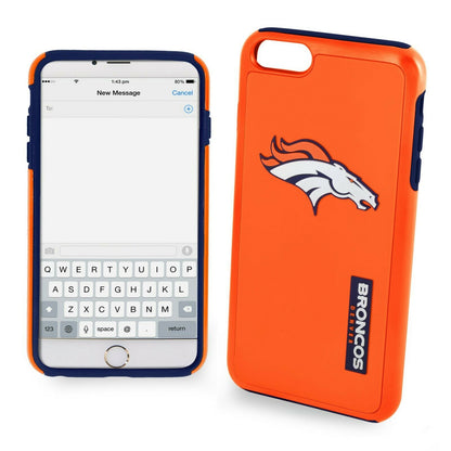 FOCO NFL Denver Broncos Case For iPhone SE (2022-20), 8, 7, 6S, 6 (4.7")