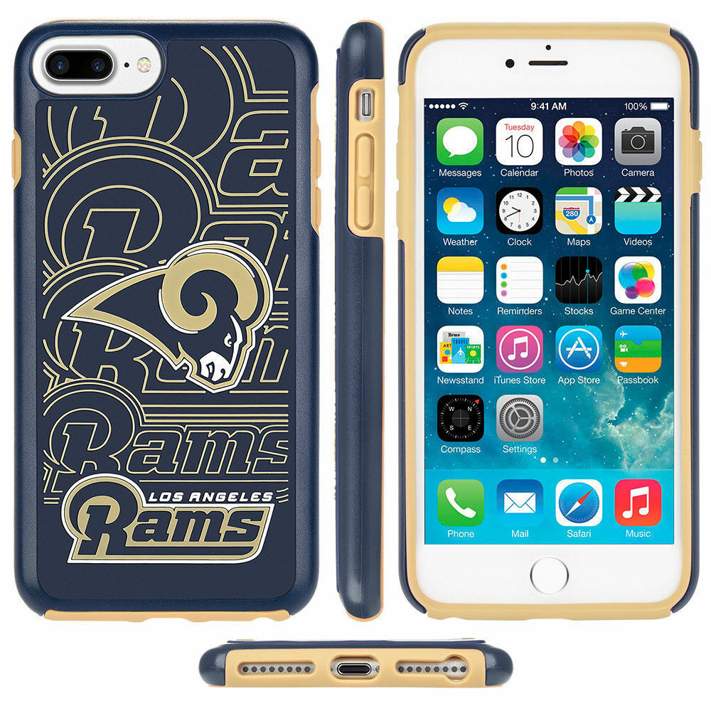 FOCO NFL Los Angeles Rams Case for iPhone SE (2022, 20), 8, 7, 6, 6s (4.7")
