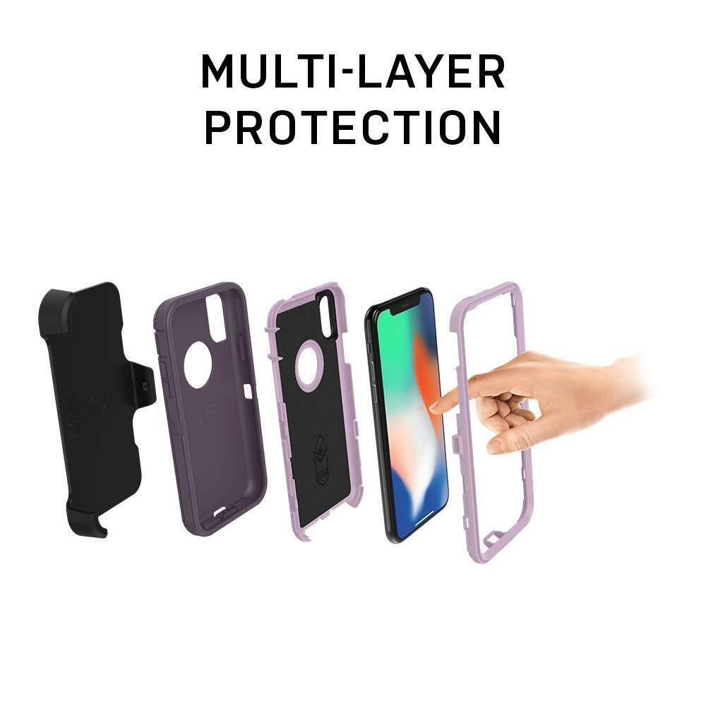 OtterBox DEFENDER Series Case For iPhone XS Max (6.5") PURPLE NEBULA