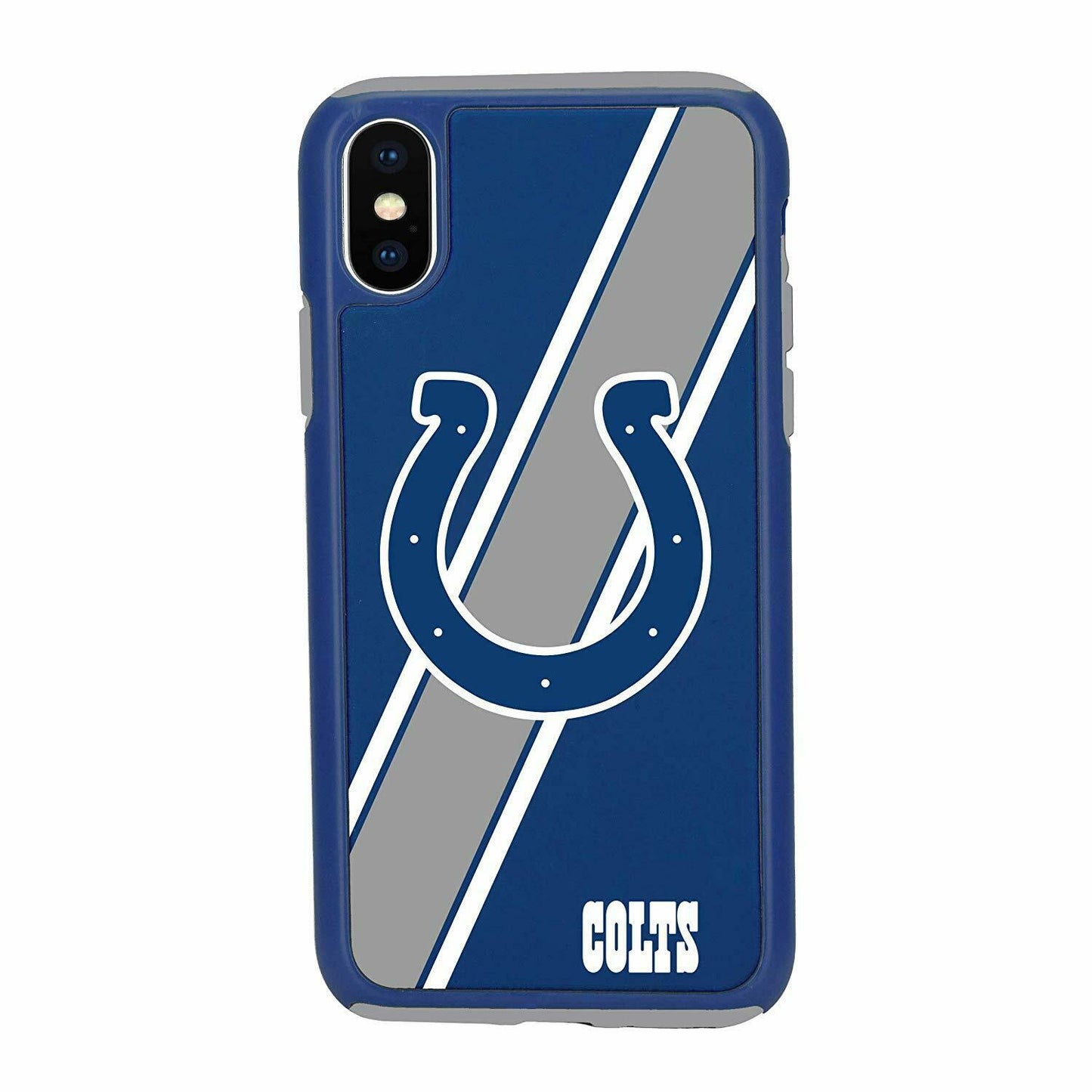 FOCO NFL Indianapolis Colts Dual Hybrid Case for iPhone XS Max (6.5")
