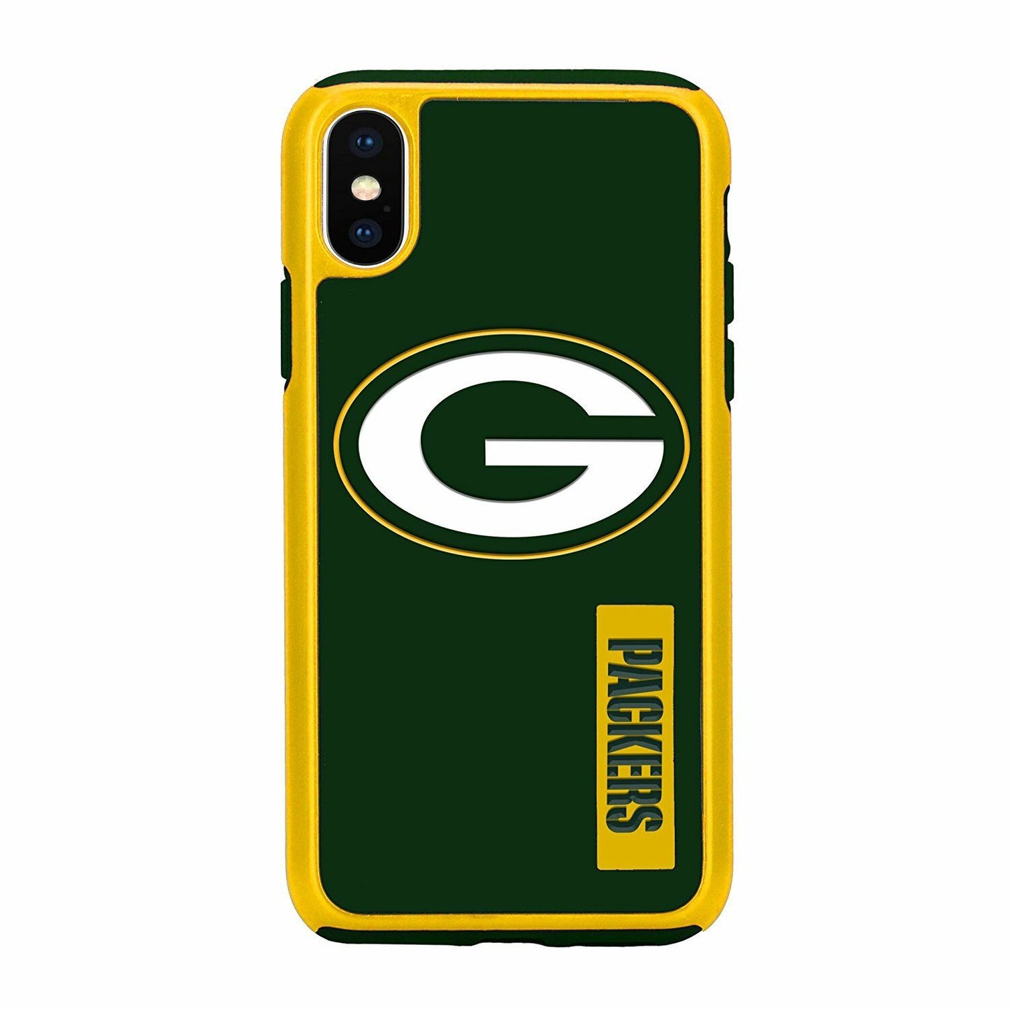 FOCO NFL Green Bay Packers Dual Hybrid Case for iPhone X & XS (5.8")