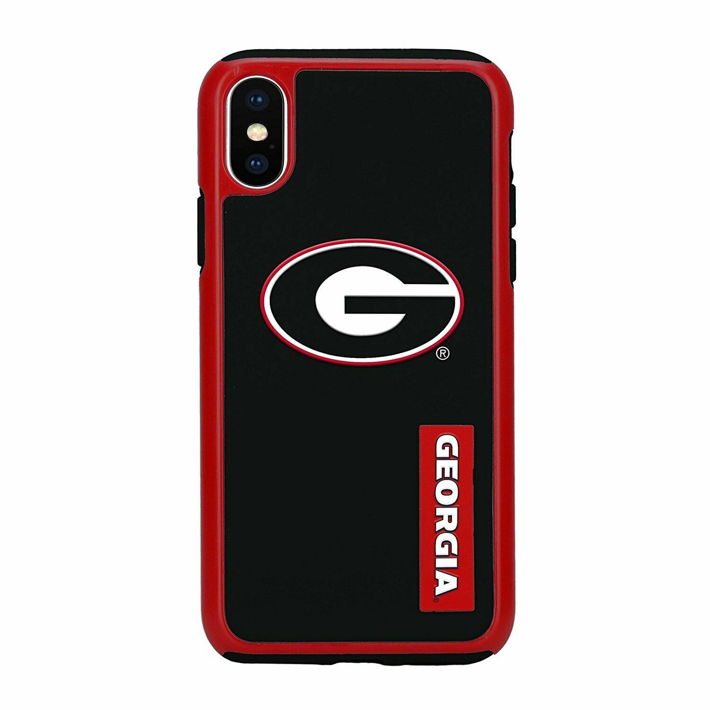 FOCO NCAA Georgia Bulldogs Dual Hybrid Case for Phone X & XS (5.8")