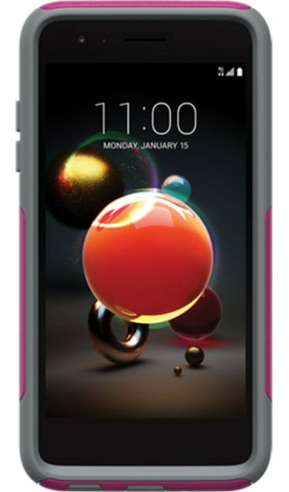 OtterBox COMMUTER SERIES Case for LG Aristo 2, Aristo 2 Plus, Tribute Dynasty, FUCHSIA STONE