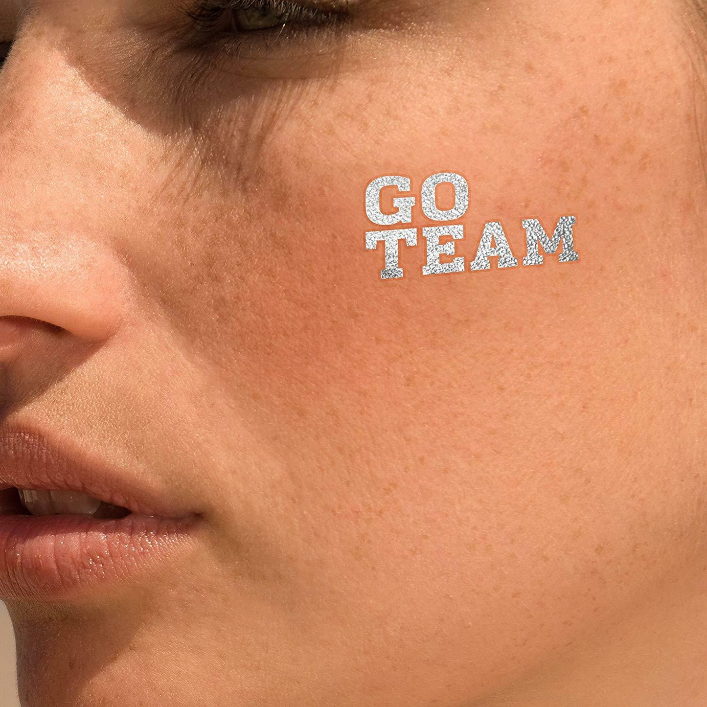 LittleEarth NCAA Auburn Tigers Temporary Foil Tattoos Two Sheets