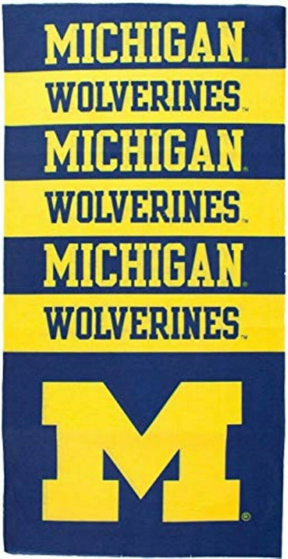 Little Earth NCAA Michigan Wolverines Superdana Bandana Neck Gaiter