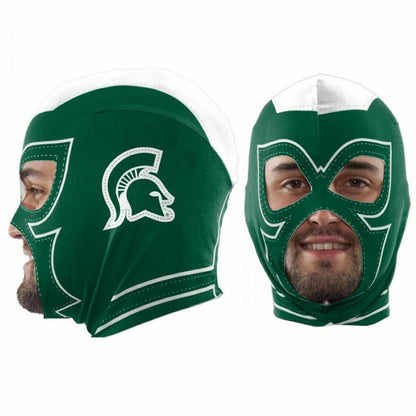 LE NCAA Michigan State Spartans Super Fan Face Mask One Size Fit All