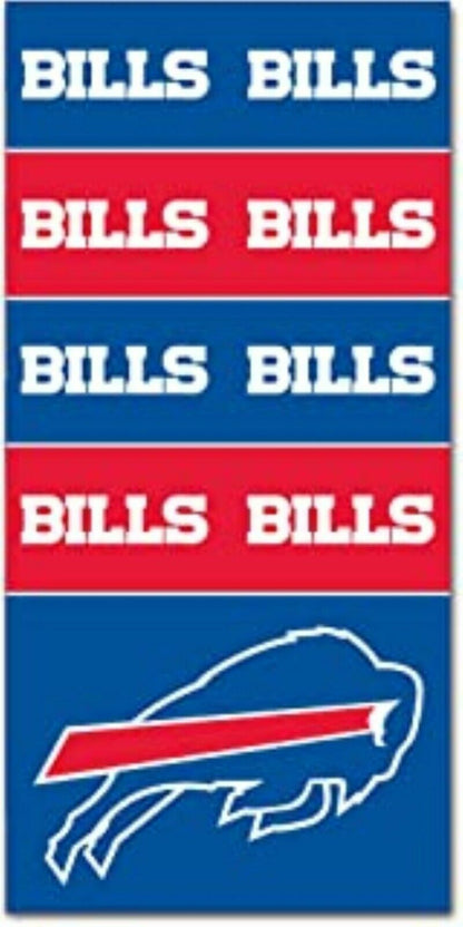 Little Earth NFL Buffalo Bills Bandana Superdana Neck Gaiter 10 X 19