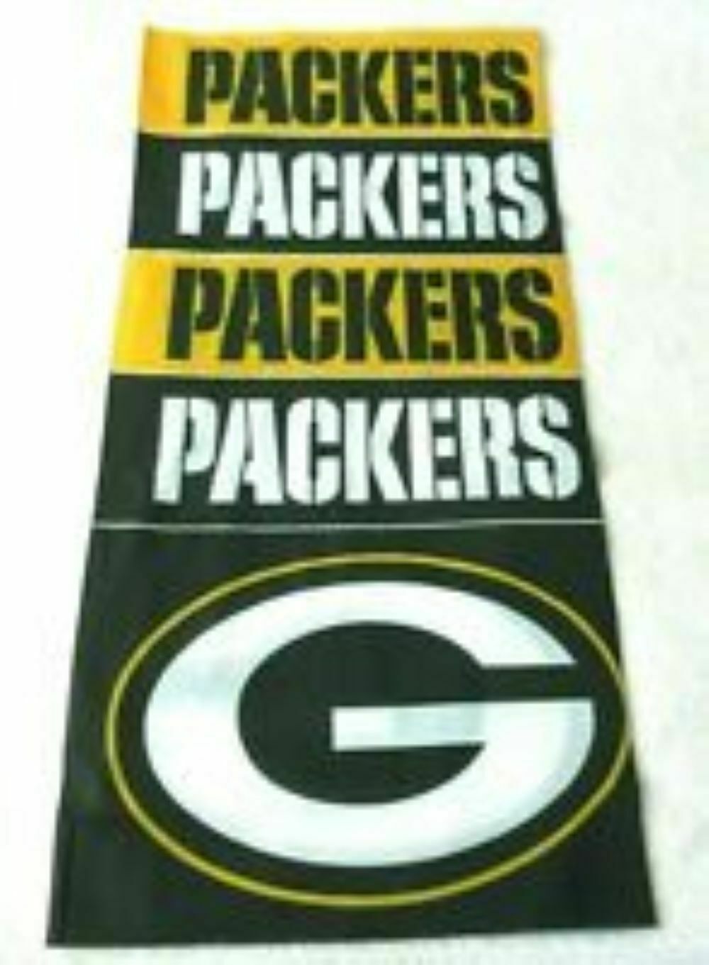 LE NFL Green Bay Packers Bandana Superdana Neck Gaiter 10"x19"