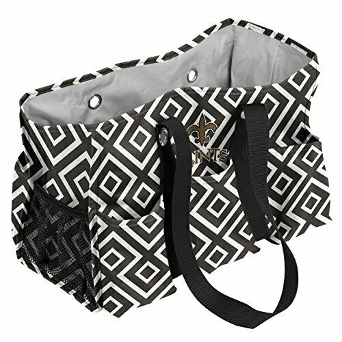 FOCO NFL Licensed New Orleans Saints Junior Caddy Tote Bag