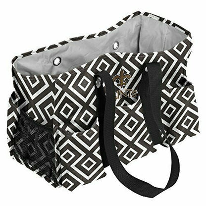 FOCO NFL Licensed New Orleans Saints Junior Caddy Tote Bag