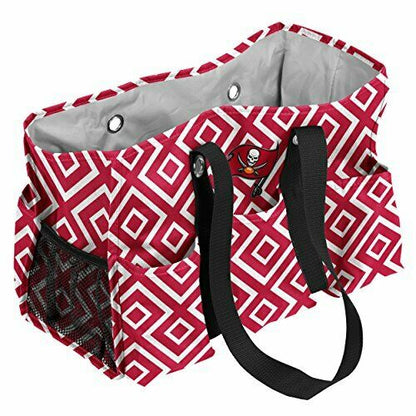 Logo Brand NFL Licensed Tampa Bay Buccaneers Junior Caddy Tote Bag
