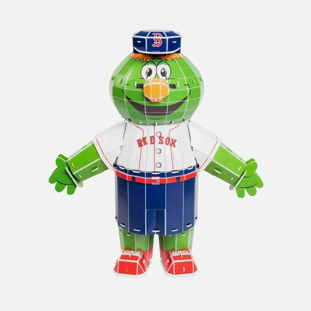 FOCO MLB BOSTON Red Sox PZLZ Paper Puzzle Kit - Mascot Wally
