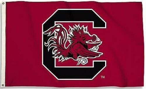 BSI NCAA South Carolina Fighting Gamecocks Flag, 2' x 3'