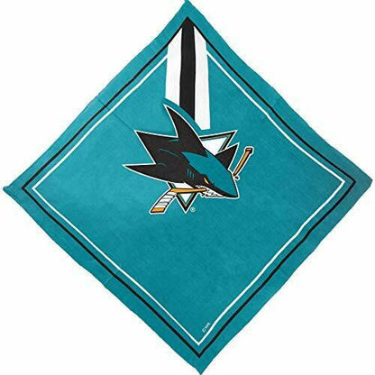 LittleEarth NHL Licensed San Jose Sharks Fandana Bandana