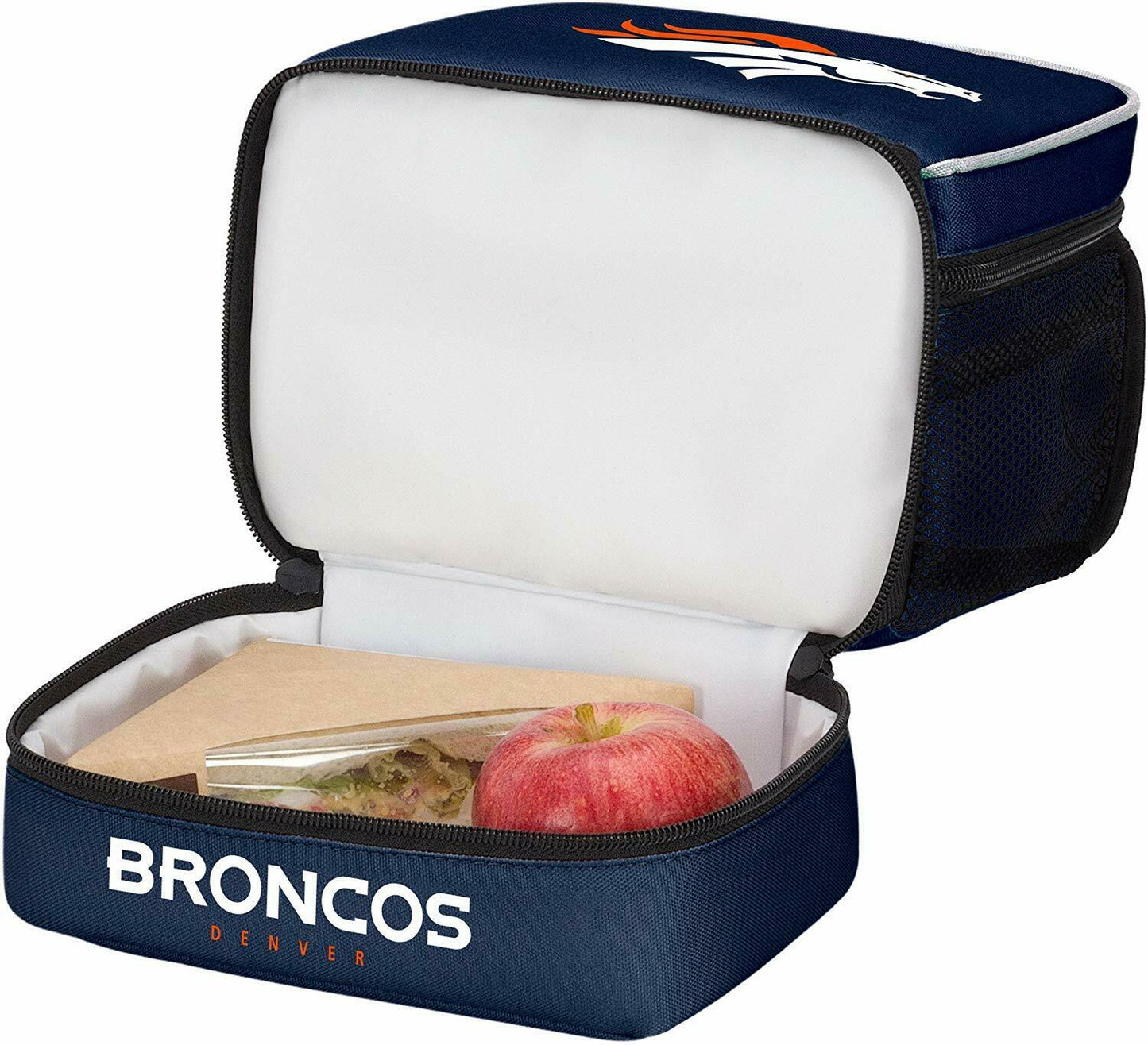 NorthWest NFL Denver Broncos "Spark" Lunch Kit, 9" x 4.5" x 7.25"