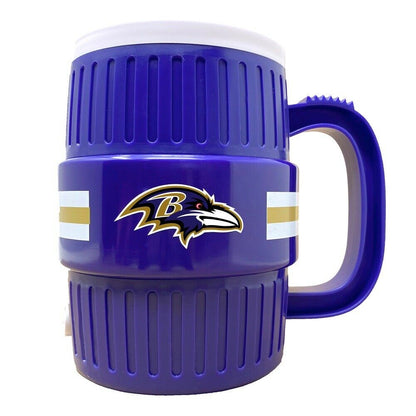 PA NFL Baltimore Ravens Water Cooler Mug, Team Color, 44-Ounces