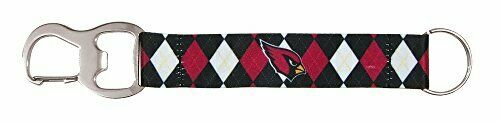 PSG NFL Arizona Cardinals Tailgate Buddy Strap Keychain Bottle Opener