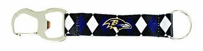 PSG NFL Baltimore Ravens Tailgate Buddy - Strap Keychain with Bottle Opener
