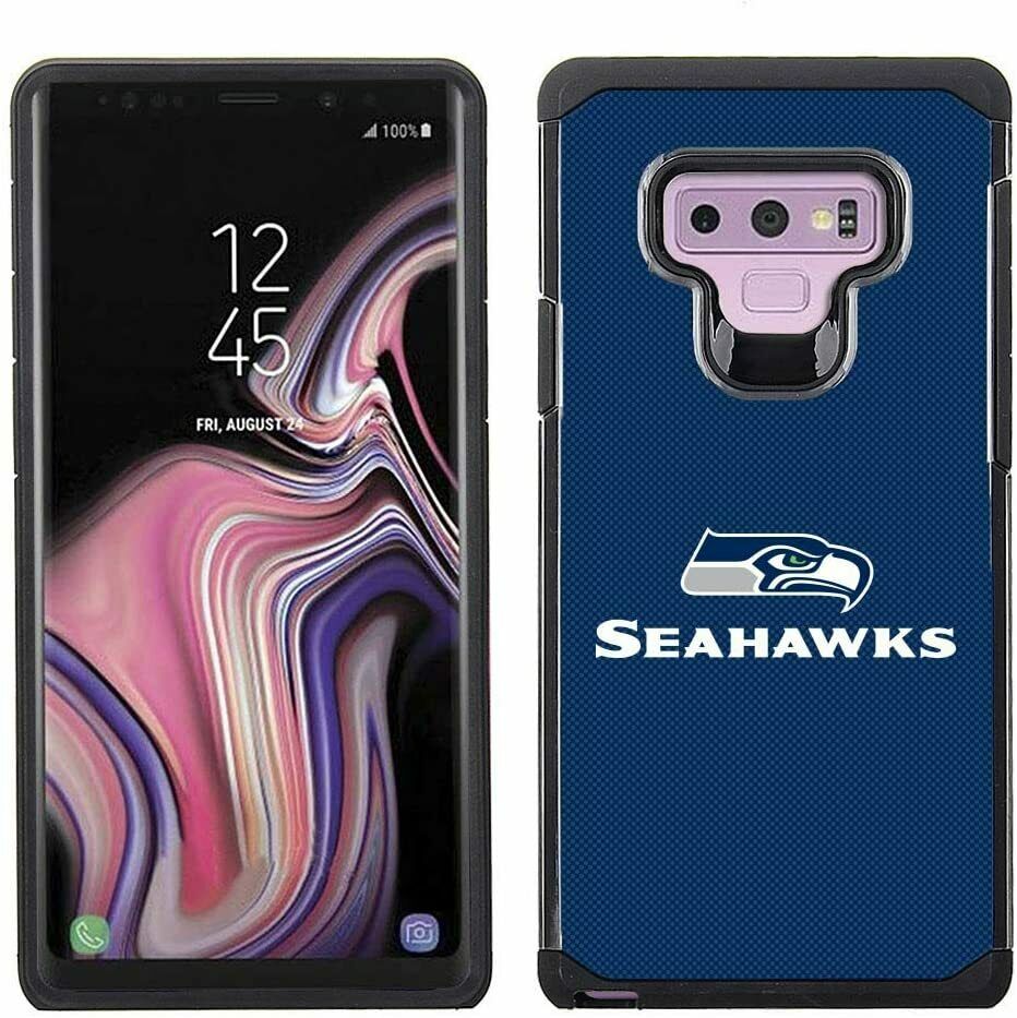PBG NFL Seattle Seahawks Textured Case for Samsung Galaxy Note 9