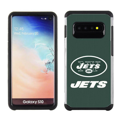 PBG NFL New York Jets Textured Case for Samsung Galaxy S10 (6.1")