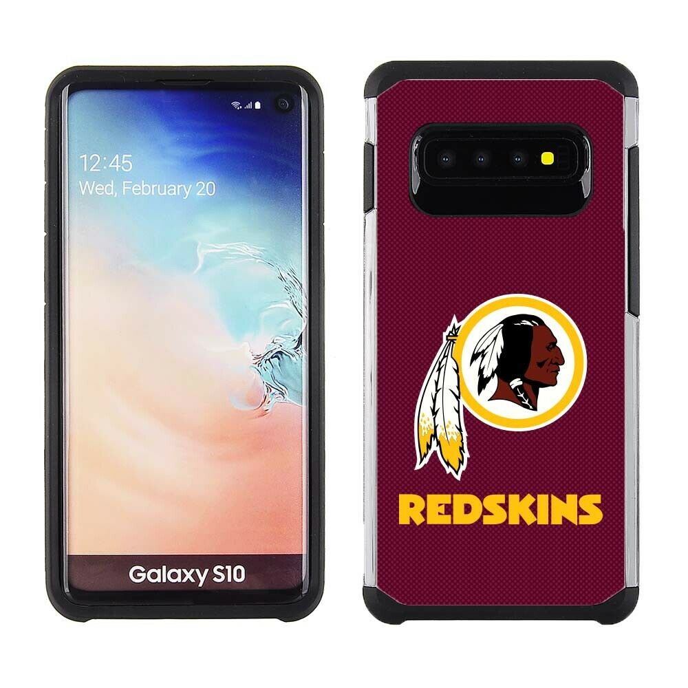 PBG NFL Washington Redskins Textured Case for Samsung Galaxy S10 (6.1")