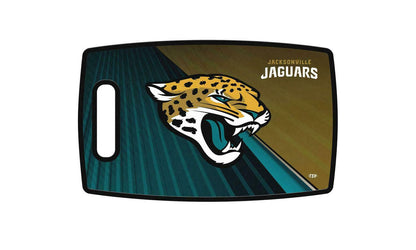 Sports Vault NFL Jacksonville Jaguars Large Cutting Board 14.5" X 9"