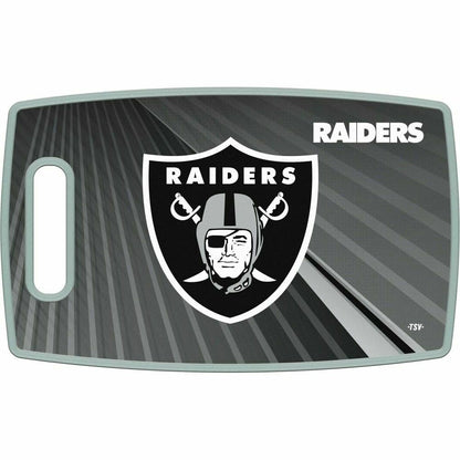 Sports Vault NFL Las Vegas Raiders Large Cutting Board 9"X14.5"