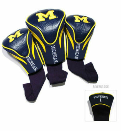 TG NCAA Auburn Tigers Contour Golf Club Headcovers 3-Pack 1, 3 & X