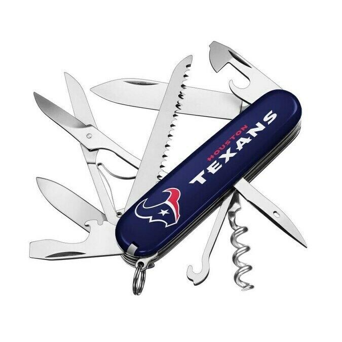 The Sports Vault NFL Houston Texans Classic Pocket Multi-Tool