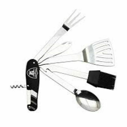 The Sports Vault NFL Las Vegas Raiders Barbecue Multi-Tool