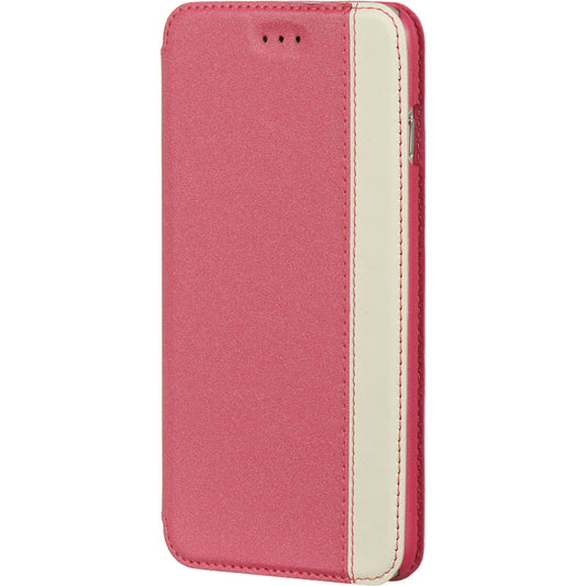 Dream Wireless APPLE IPHONE6 PLUS K STYLE STAND POUCH - Carrying Case - Retail Packaging - HOT PINK/WHITE