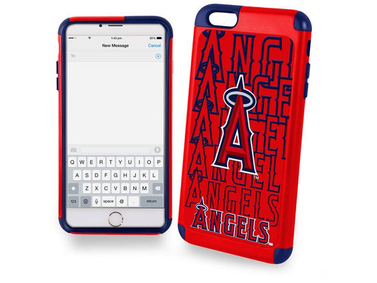 Dream Wireless Los Angles Dual Hybrid iPhone 6 Plus - Retail Packaging - Blue/Red