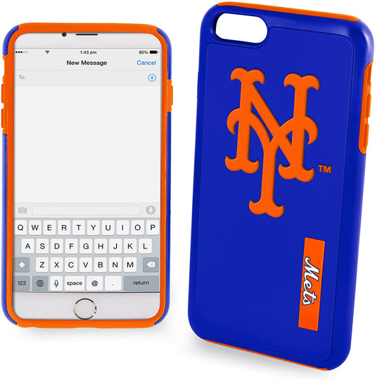 FOCO MLB Licensed New York Mets Hybrid Case For iPhone 6 & 6s (4.7")