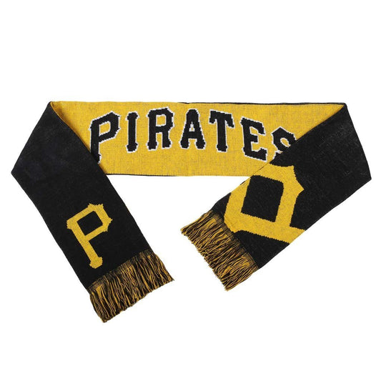 FOCO MLB Pittsburgh Pirates Reversible Split Logo Scarf