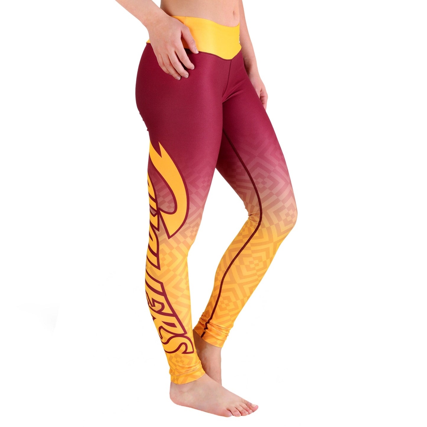 FOCO NBA Cleveland Cavaliers Gradient Print Leggings Women's Small