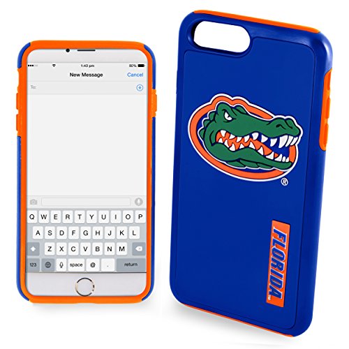 FOCO NCAA Florida Gators Dual For iPhone 8 Plus, 7 Plus, 6 Plus & 6S Plus (5.5")